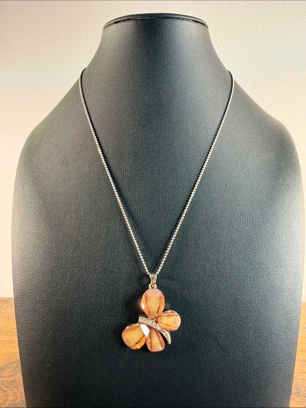 Butterfly & Brilliants Pendant Necklace - Jewelry